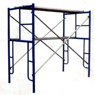 American Type 1219X1700mm Painted Galvanized Steel Ladder Frame Scaffolding Frame