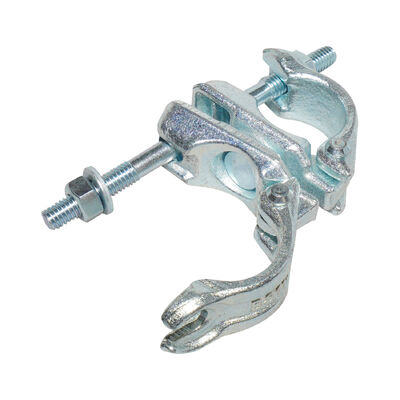 Heavy Duty Construction Steel Scaffolding Coupler High Strength EN74-1 Silver
