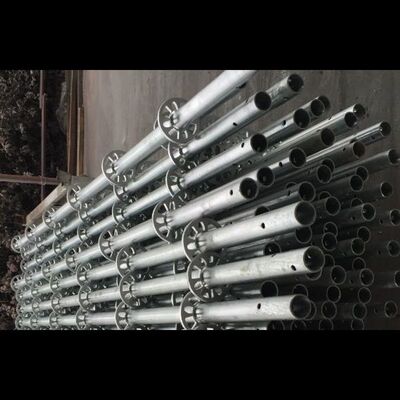 Architecture Steel Ringlock Scaffolding Hot dip Galvanized Q235 Steel Scaffold