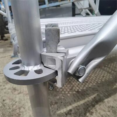 Hot Dip Galvanized Ringlock System Scaffolding For Industrial Architecture Design