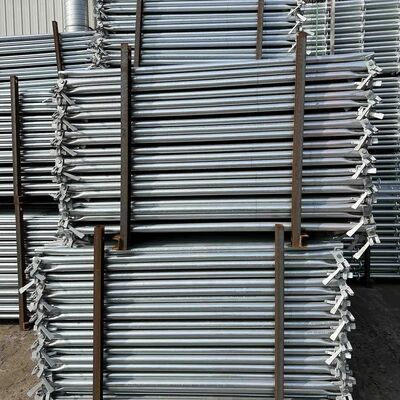 Sturdy Industrial Ringlock System Scaffolding Q235 Steel Construction for Safe Building Structures
