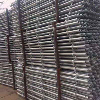 Hdg/Painted/Powder Coated Ringlock Steel Scaffolding Galvanized Ringlock System Heavy Duty Standard Ledger Brace