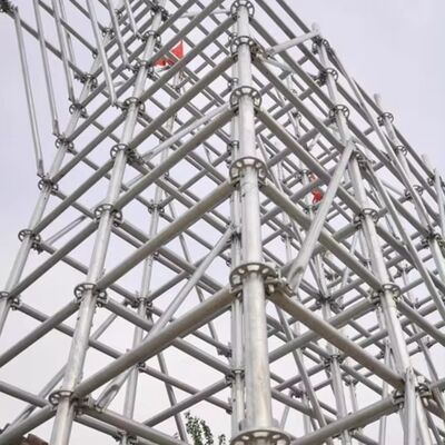 OEM China Scaffolding Factory Hot-dip Galvanized Scaffolds Parts Q355 Ringlock Standard