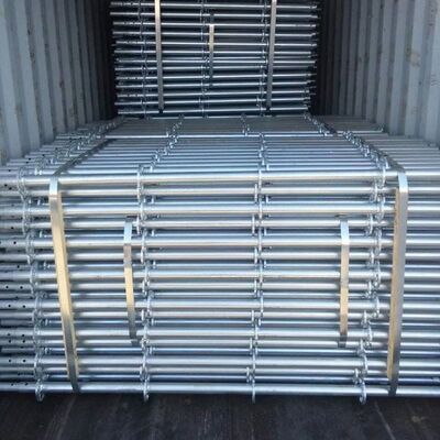 Construction Modular Scaffolding Platform Easy Setup All Round Steel Ringlock System
