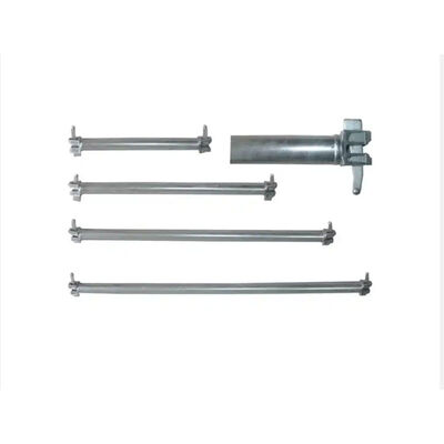 Commercial Ringlock System Scaffolding Steel Q355 3.2MM Thickness Hot Dip Galvanized