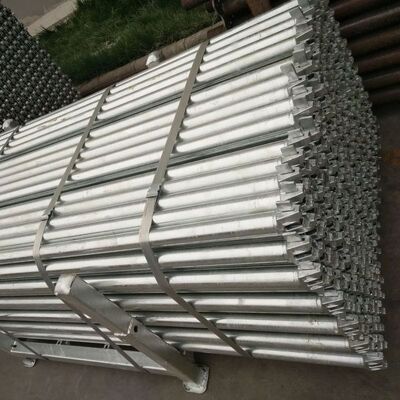 Commercial Ringlock System Scaffolding Steel Q355 3.2MM Thickness Hot Dip Galvanized