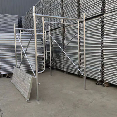 High Durability Q235 OEM Walk Through Frame For America , China Scaffold Supplier
