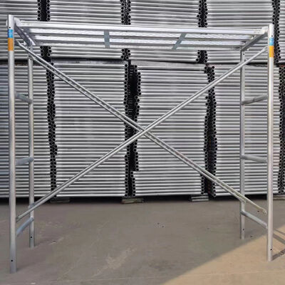 High Load Capacity H Frame Scaffolding Steel Various Sizes Versatility Vanguard Manufacturer