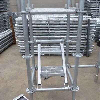 Galvanized Q235 1.5m EN12811 Pin Lock Scaffold with Quick Assembly Max Height 30m