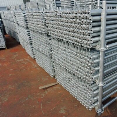 Fabricated Galvanized Q355 0.5-3m Scaffolding Vertical Pole Ringlock Standard
