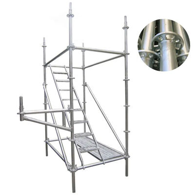 EN12810 Certified Hot Dip Galvanized Q235 Q355 Steel Ringlock Scaffolding System
