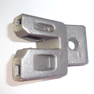 2026 Q355 Steel 3.2mm Hot-dipped Galvanized Ringlock Brace Head with Q235  Steel Rosette Construction