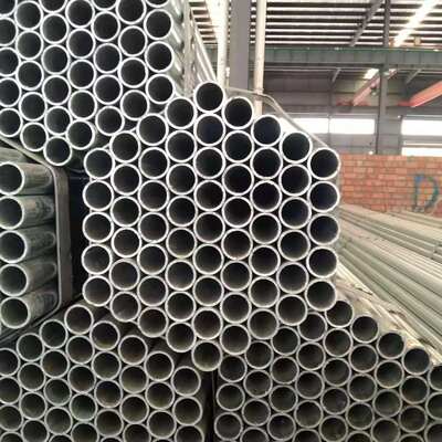 Galvanized Scaffolding Tube, Carbon Steel Round Scaffold Pipe, Hot‑Dip Galvanized Anti‑Corrosion Steel Tube For Construction Scaffold System