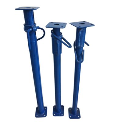 Adjustable Acrow Prop, Blue Painted Heavy‑Duty Telescopic Steel Shoring Prop, Various Sizes for Concrete Formwork Building Construction Support