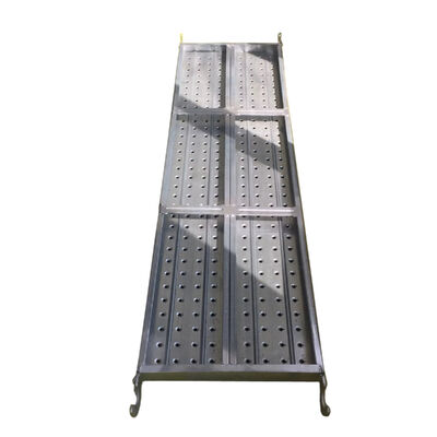 Scaffold Planks For Sale, Heavy‑Duty Perforated Steel Scaffold Boards for Ringlock Scaffolding Residential and Commercial Building Projects BYTHAI