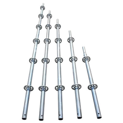 Scaffolding Coupling Pins Q355 High Strength Steel Galvanized Coupler Pin 225mm for End to End Joint of Scaffolding Uprights in Construction BYTHAI