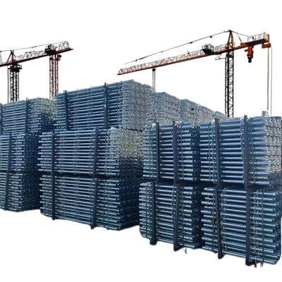 Ring Scaffolding Hot Dip Galvanized Q355 Steel Ringlock System 48.3mm Tube for Construction Facade Access and Working Platform BYTHAI