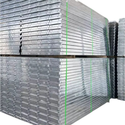24 Aluminum Plank, 24 Inch Width, 4m Max Length, Anti-slip Groove Surface, High Load 24 Aluminum Plank for Scaffold Working Platform BYTHAI