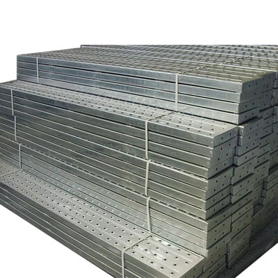 Staging Planks, 225mm Width, 3.0m Max Length, Anti-slip Punching Surface, Aluminum Alloy Staging Planks for Scaffold Working Platform BYTHAI