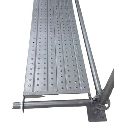 Aluminum Walk Plank, 240mm Width, 3m Standard Length, Anti-slip Grooved Surface, Light Weight Aluminum Walk Plank for Scaffold Working Platform BYTHAI