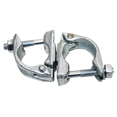 Double scaffold coupler hot dipped galvanized forged steel 48.3mm tube connector high load capacity for building scaffolding joint BYTHAI