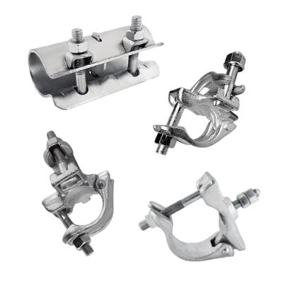 Board retaining clamp hot dipped galvanized forged steel 48.3mm tube fitting high load capacity for scaffolding plank securing BYTHAI