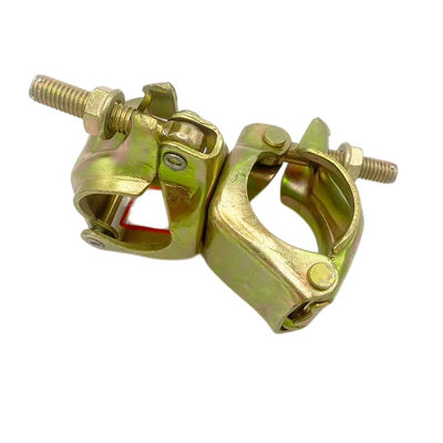 Right angle scaffold clamp hot dipped galvanized forged steel 48.3mm tube fastener high load capacity for vertical horizontal pipe connection BYTHAI