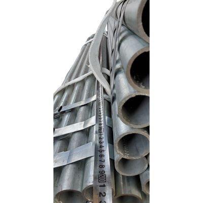 scaffolding tubes and fittings Q235 hot dip galvanized 48.3mm OD 3.2mm wall thickness assorted couplers for on‑site building scaffold frame erection BYTHAI