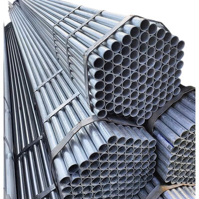 tube scaffold Q235 hot dip galvanized 48.3mm outer diameter 3.2mm wall thickness 1‑6m custom cut pipe length for high‑rise building exterior maintenance scaffold setup BYTHAI
