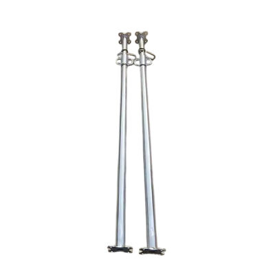 Telescopic Adjustable Steel Prop with Heavy Duty Powder Coated Steel Construction and Rust Proof Finish for Scaffolding and Construction