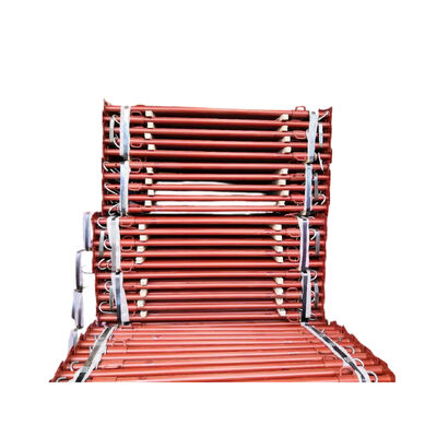 galvanized adjustable steel props Q235 hot dip galvanized heavy duty thick wall steel structure for concrete formwork support and building construction shoring engineering projects BYTHAI