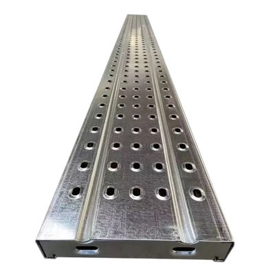 aluminum telescopic plank high grade aluminum alloy adjustable length anti-slip surface for scaffolding platform extension and construction site walkways BYTHAI
