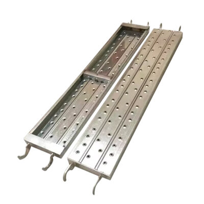 aluminum telescopic plank high grade aluminum alloy adjustable length anti-slip surface for scaffolding platform extension and construction site walkways BYTHAI