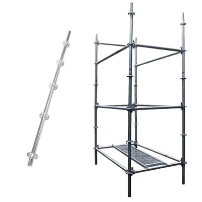 scaffold ledger for ringlock system Q235 hot dip galvanized steel heavy duty for ringlock scaffolding frame and construction support BYTHAI