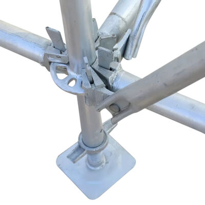 anti-rust all-round scaffolding full galvanized steel heavy duty universal system for various construction scenarios and building maintenance support BYTHAI