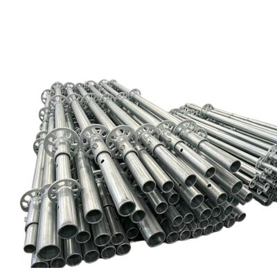 ringlock scaffolding system full galvanized heavy duty steel system for heavy load construction support and industrial building maintenance BYTHAI