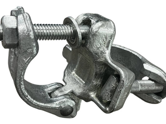 scaffolding clamp swivel full galvanized corrosion resistant heavy duty clamp for outdoor scaffolding adjustment and temporary engineering structure connection BYTHAI