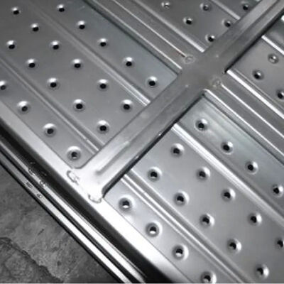 400mm Steel Movable Bridge Scaffolding System Material Steel Walking Plank Steel Plank for Scaffolding