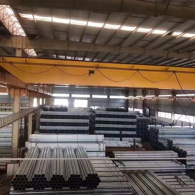 48.3mm Diameter HDG Steel Pipes For High Tensile Strength