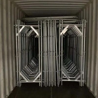 High Load Capacity and Powder Coated Frame System Scaffolding for Customized Projects