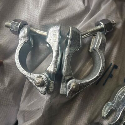 Galvanized Coupler Scaffolding With EN74-1 Standard Compliance
