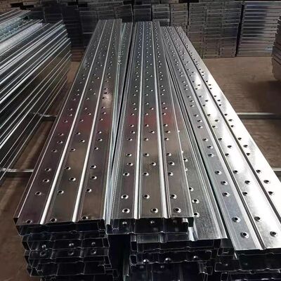 Pre Galvanized Steel Scaffolding Plank Hooked Walk Board Metal Scaffolding Catwalk Plank