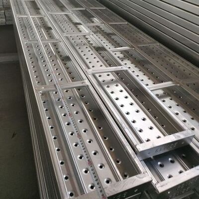 Scaffolding Plank Pre Galvanized Surface Customized Length Shipped To You