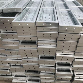 Scaffolding Plank Pre Galvanized Surface Customized Length Shipped To You