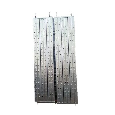 Customized Length Steel Galvanized Steel Scaffolding Plank With Pre Galvanized Surface
