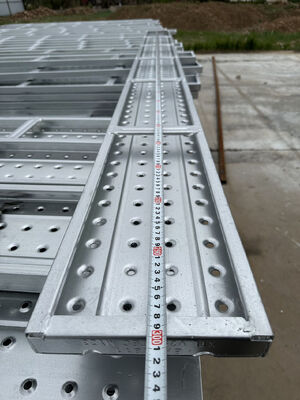 Customizable Steel Scaffolding Plank with Pre Galvanized Surface