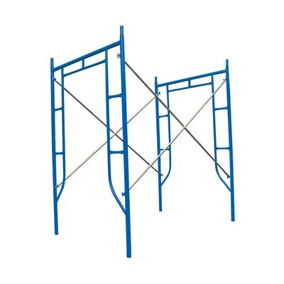 Heavy Duty Q235 Steel Frame Scaffolding System Kit Load Capacity Customizable Color