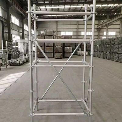 OEM ODM Metal Ring Components Q235 Steel Ringlock Scaffolding System