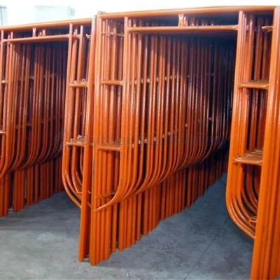 Q235 VLOCK Walkthrough Frame High Flexibility and Powder Coating for South American Buyers