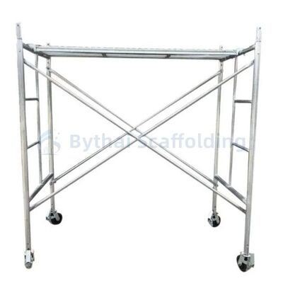 Pre-galvanized Scaffold Walk Thru Frame Components For High Rise Construction